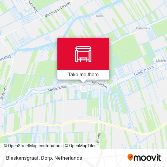 Bleskensgraaf, Dorp map