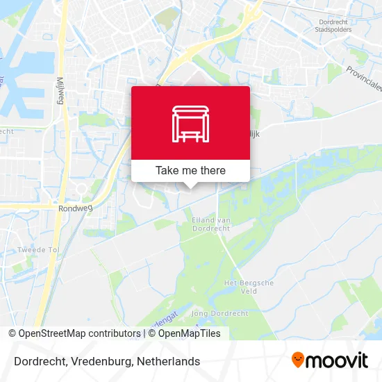 Dordrecht, Vredenburg map
