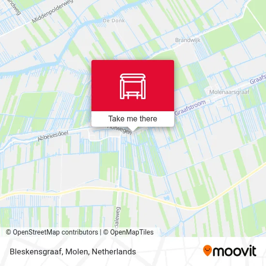 Bleskensgraaf, Molen map