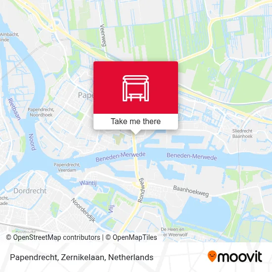 Papendrecht, Zernikelaan map