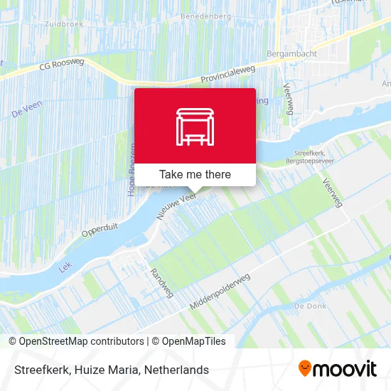 Streefkerk, Huize Maria map