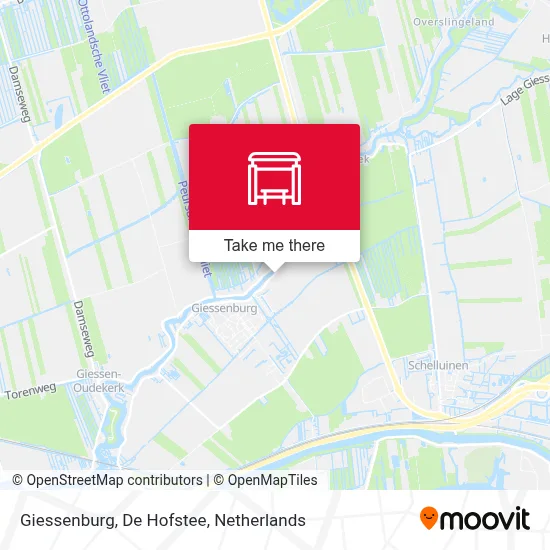 Giessenburg, De Hofstee map