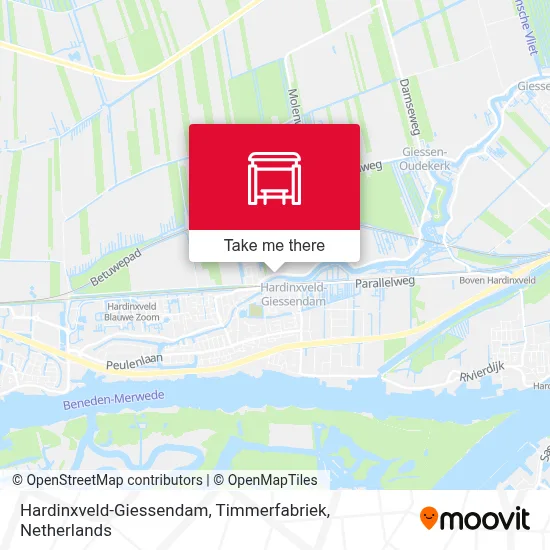 Hardinxveld-Giessendam, Timmerfabriek map