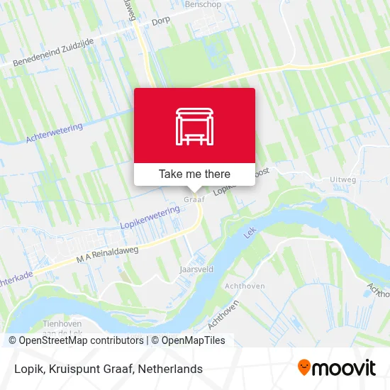 Lopik, Kruispunt Graaf map