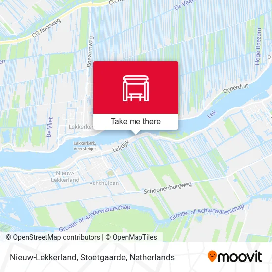 Nieuw-Lekkerland, Stoetgaarde map