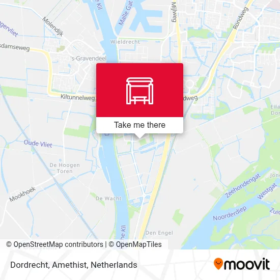 Dordrecht, Amethist map