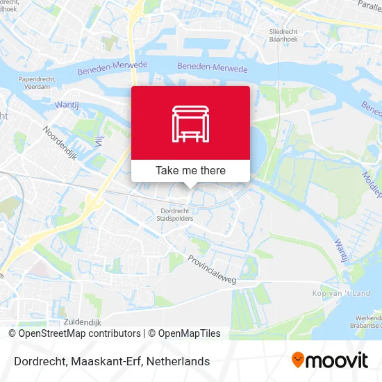 Dordrecht, Maaskant-Erf map