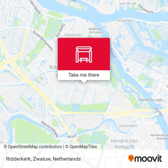 Ridderkerk, Zwaluw map