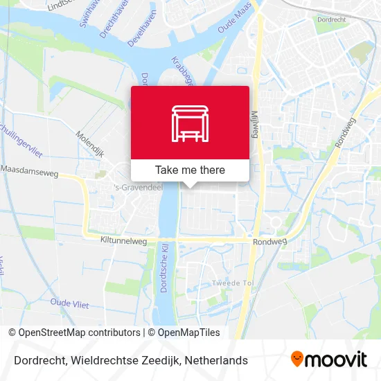 Dordrecht, Wieldrechtse Zeedijk map