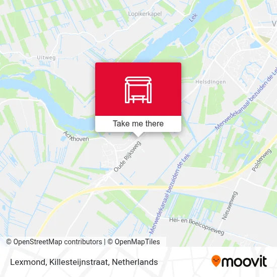 Lexmond, Killesteijnstraat map