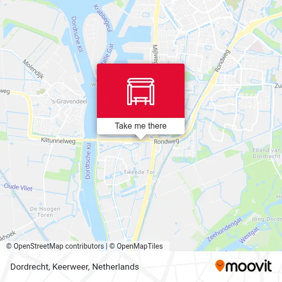 Dordrecht, Keerweer map