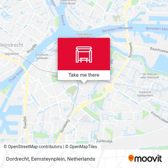 Dordrecht, Eemsteynplein map