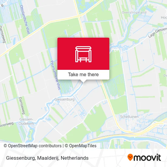 Giessenburg, Maalderij map