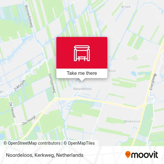 Noordeloos, Kerkweg map
