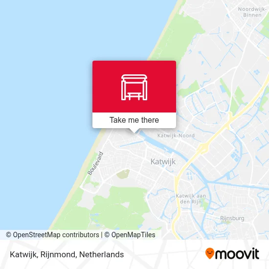 Katwijk, Rijnmond map