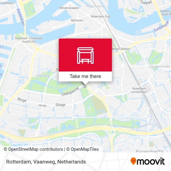 Rotterdam, Vaanweg map
