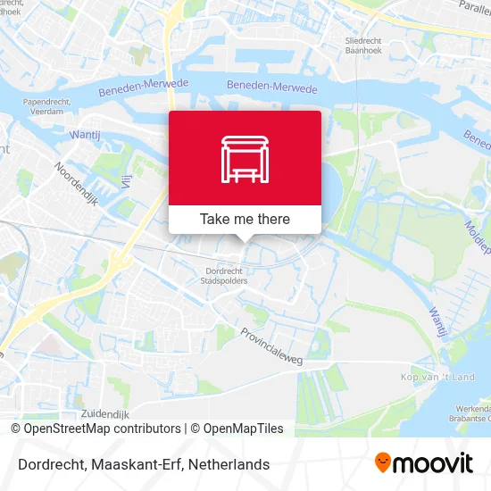 Dordrecht, Maaskant-Erf map