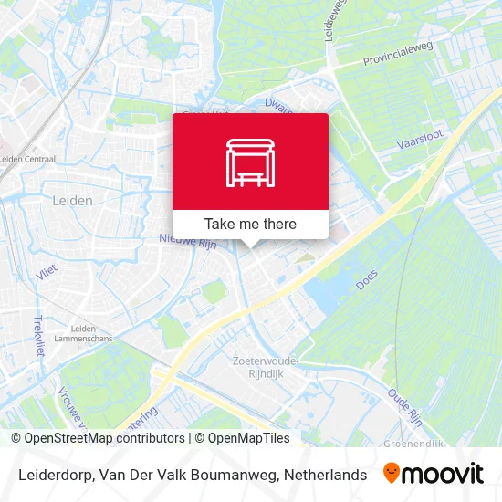 Leiderdorp, Van Der Valk Boumanweg map