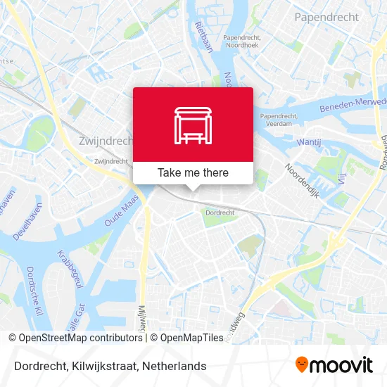 Dordrecht, Kilwijkstraat map