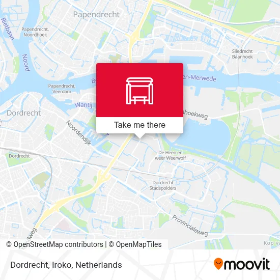 Dordrecht, Iroko Karte
