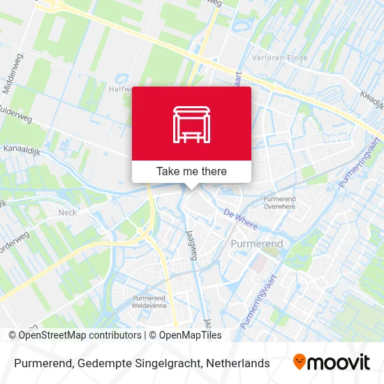 Purmerend, Gedempte Singelgracht map