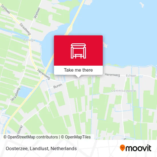 Oosterzee, Landlust map