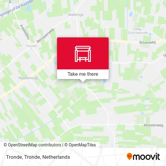 Tronde, Tronde map