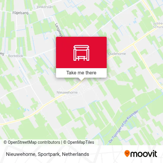 Nieuwehorne, Sportpark map
