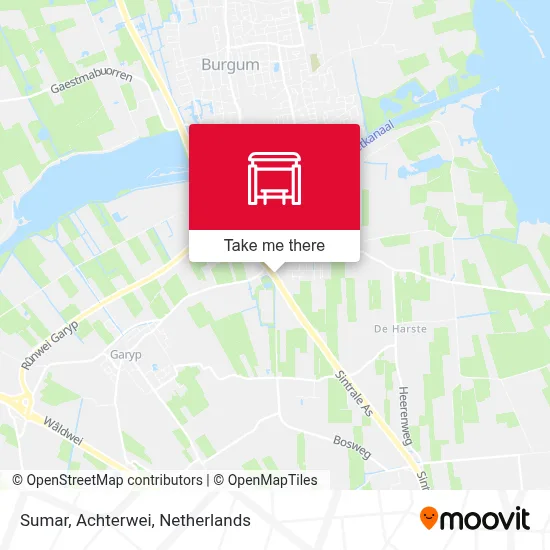 Sumar, Achterwei Karte