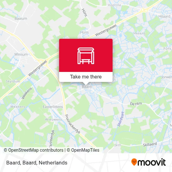 Baard, Baard map