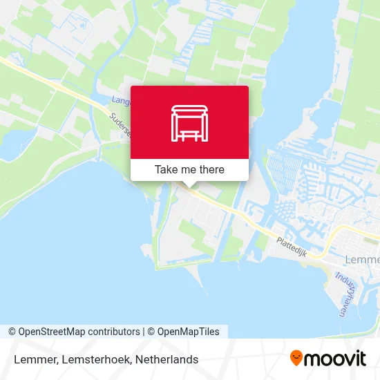 Lemmer, Lemsterhoek map