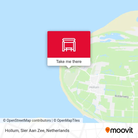 Hollum, Sier Aan Zee Karte