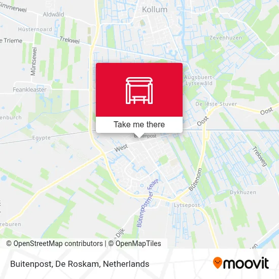 Buitenpost, De Roskam map