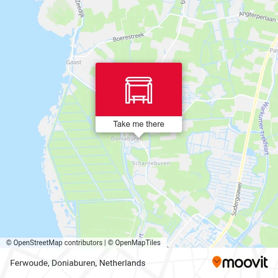 Ferwoude, Doniaburen map