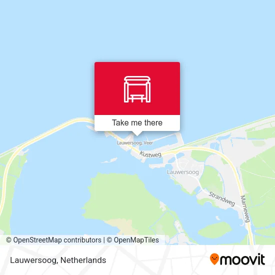 Lauwersoog map