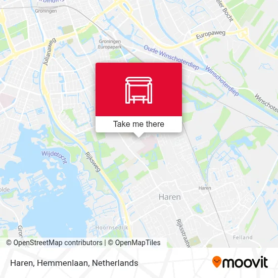 Haren, Hemmenlaan map