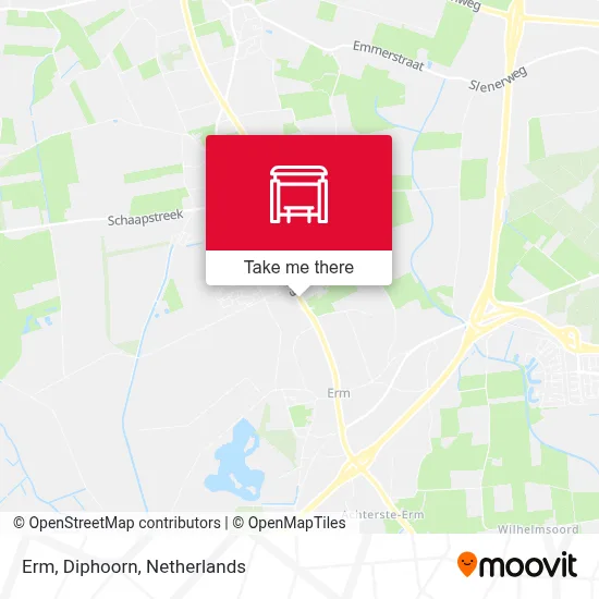 Erm, Diphoorn map
