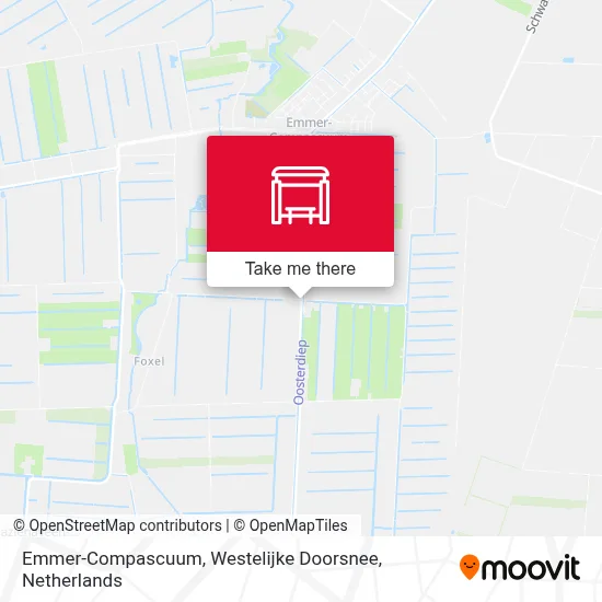 Emmer-Compascuum, Westelijke Doorsnee map