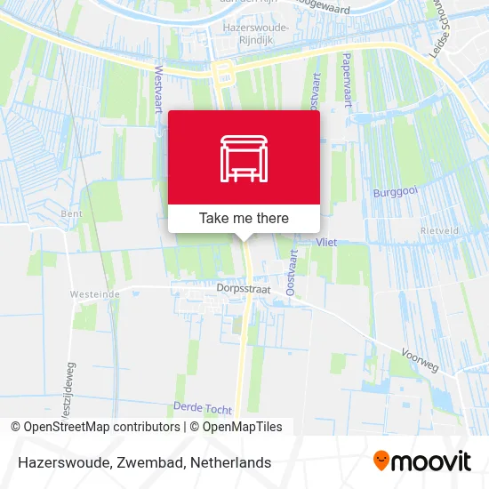 Hazerswoude, Zwembad map