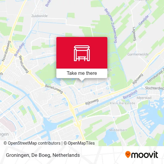 Groningen, De Boeg map
