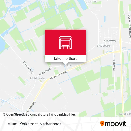 Hellum, Kerkstraat map