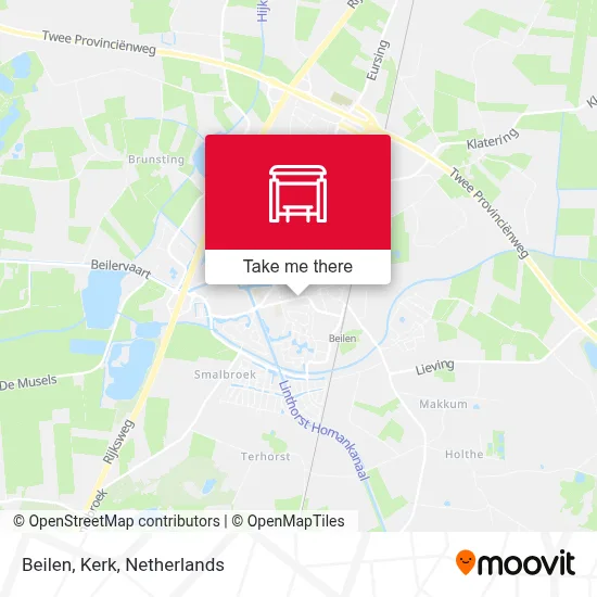Beilen, Kerk map