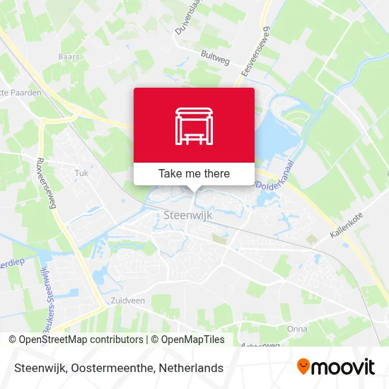 Steenwijk, Oostermeenthe map