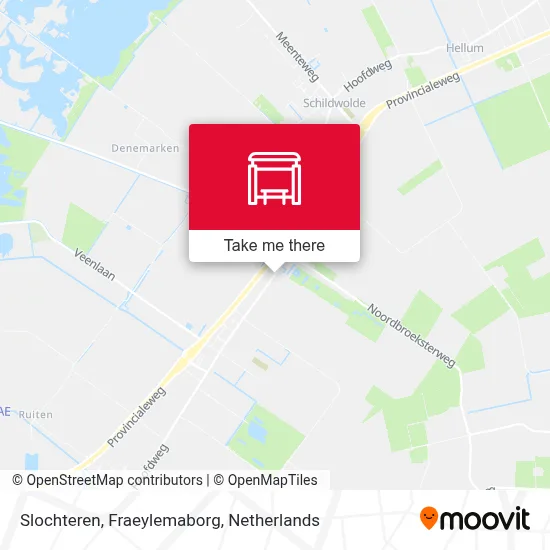 Slochteren, Fraeylemaborg map