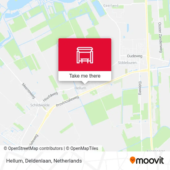 Hellum, Deldenlaan map