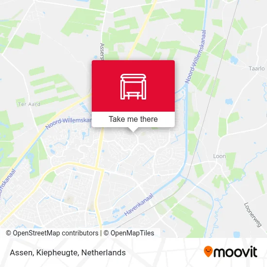 Assen, Kiepheugte map