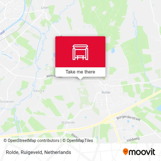 Rolde, Ruigeveld Karte