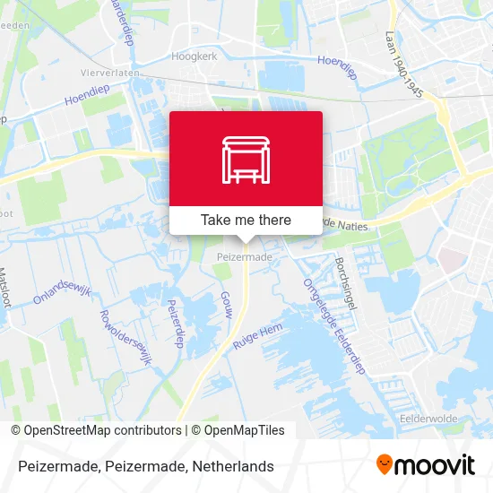 Peizermade, Peizermade Karte
