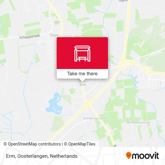 Erm, Oosterlangen map