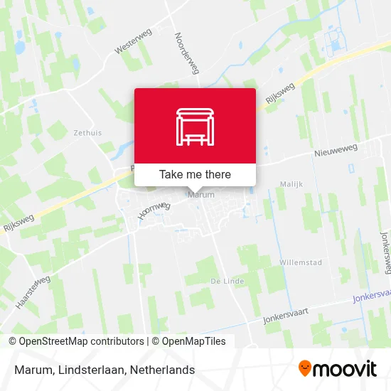 Marum, Lindsterlaan map
